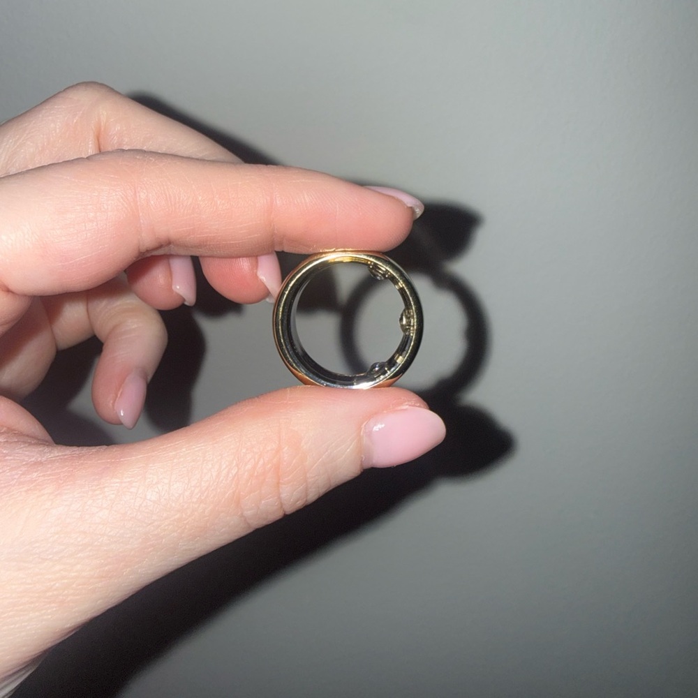 Oura Ring Gen 3 Horizon Gold Smart Ring Size 9 - Picture 9 of 10